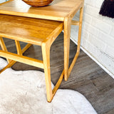 Solid Wood Nesting Tables