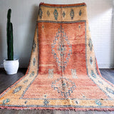 Vintage Berber Moroccan Rug 6x11