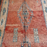 Vintage Berber Moroccan Rug 6x11