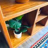 Vintage Oak Shelf Unit