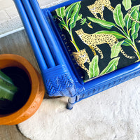 Upcycled Pier One Bamboo Bench