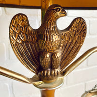 Vintage Americana Eagle & Scale Lamp