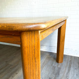 Extra Long Solid Wood Oak Dining Table