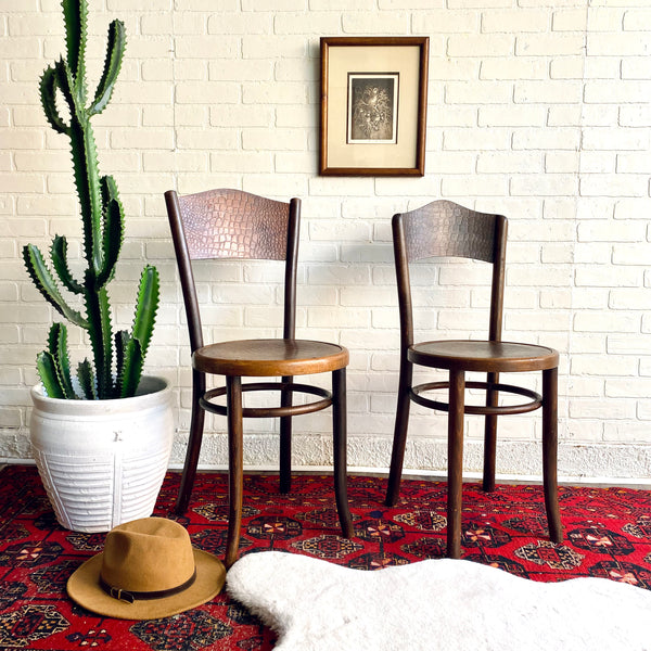 Vintage Bentwood Chairs from Czechoslovakia - $95 Each